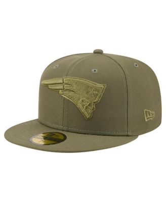 Men's Olive New England Patriots Color Pack 59FIFTY Fitted Hat