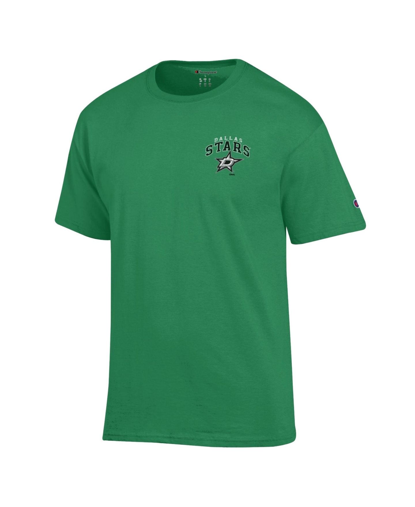 Мужская футболка Champion Kelly Green Dallas Stars Stick With It Jersey — фото 2