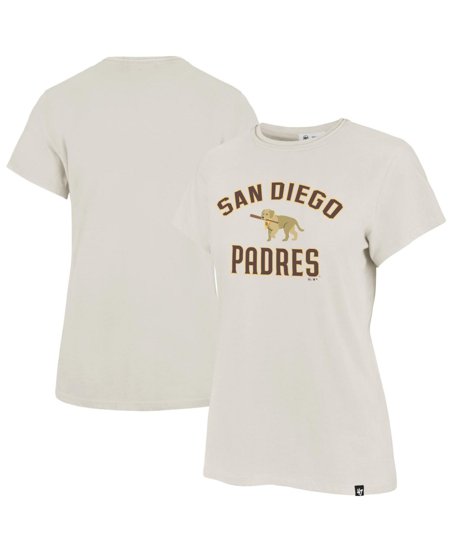 Женская футболка '47 Brand Sand San Diego Padres Regional Frankie — фото 1