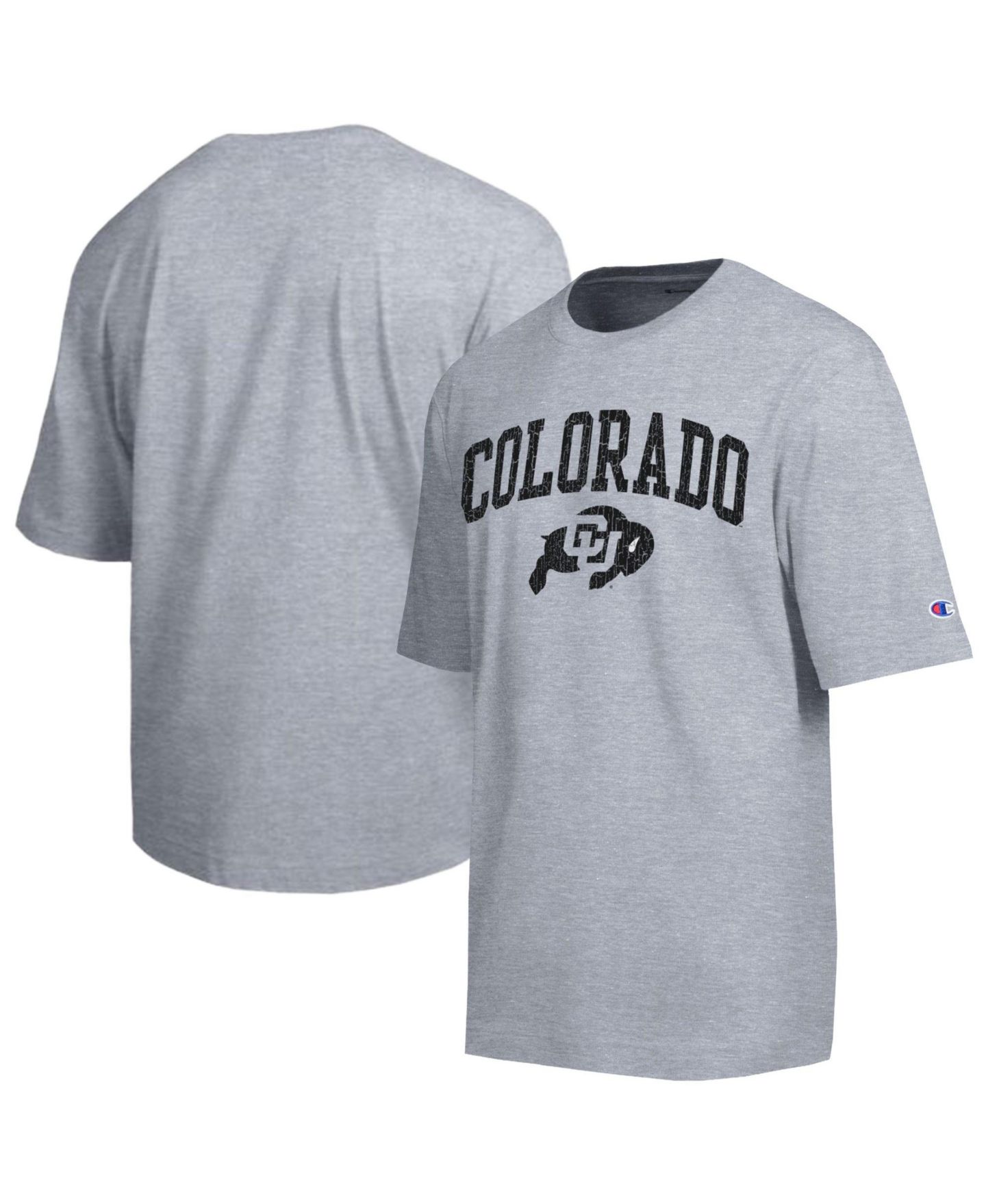 Мужская футболка Champion Heather Gray Colorado Buffaloes Scholar All-Star — фото 1