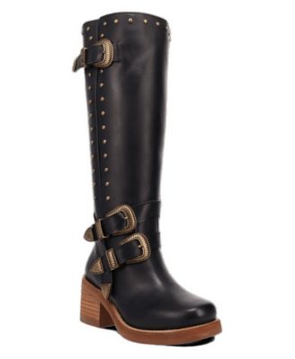 Women's Fillmore Knee-High Western Studded Boots