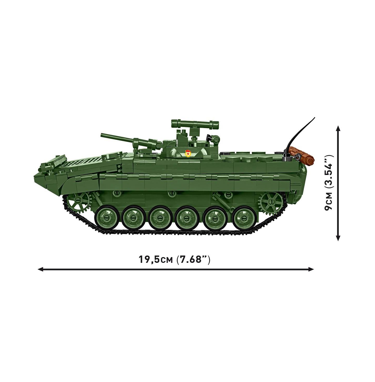 Детский конструктор COBI Armed Forces BMP-1 2-in-1 758-Piece Building Set, Ages 8+ — фото 4