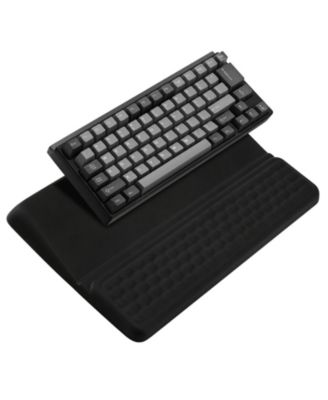 2 in 1 Keyboard Stand with Wrist Rest Ergonomic Adjustable Riser