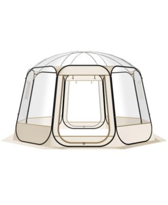 Camping Tent, Pop-Up Setup, 10-12 Person, 12 x 11.1 ft for Camping, Travel and Outdoor Activities