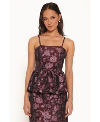 Women's Allegro Peplum Top