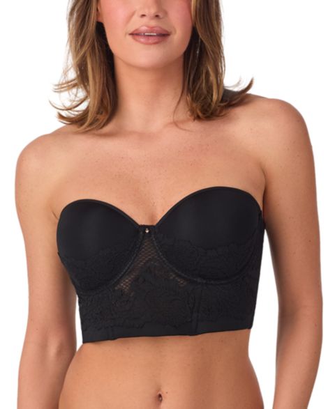 Корсет Allure, без бретелей, кружево — Le Mystere, цвет: Чёрный
