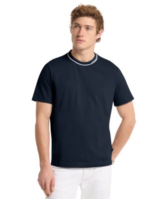 Men's Contrast Tipping Crewneck T-Shirt