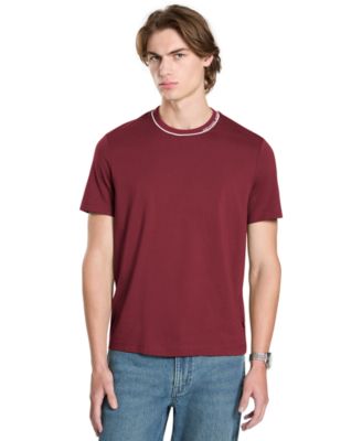 Men's Contrast Tipping Crewneck T-Shirt