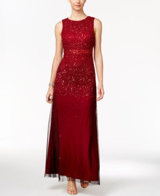macys beaded gowns