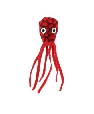 Ocean Creature Jr Squid Red, Dog Toy