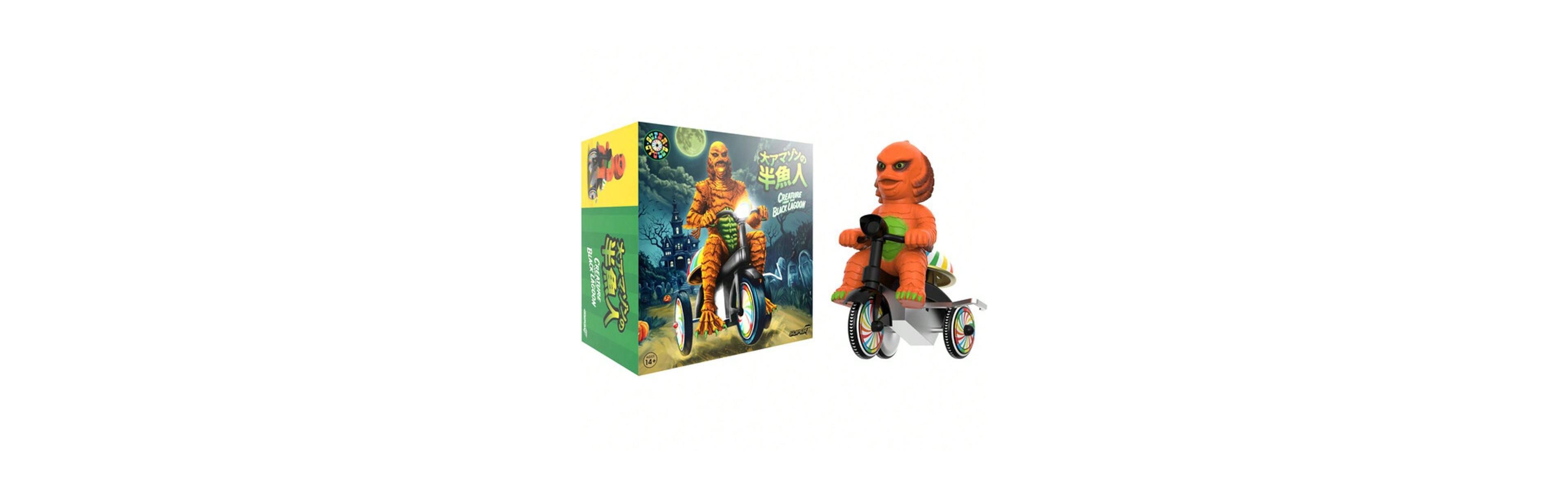 Super7 Creature from the Black Lagoon Super Cycles 4.45" Action Figure, 14+ Years