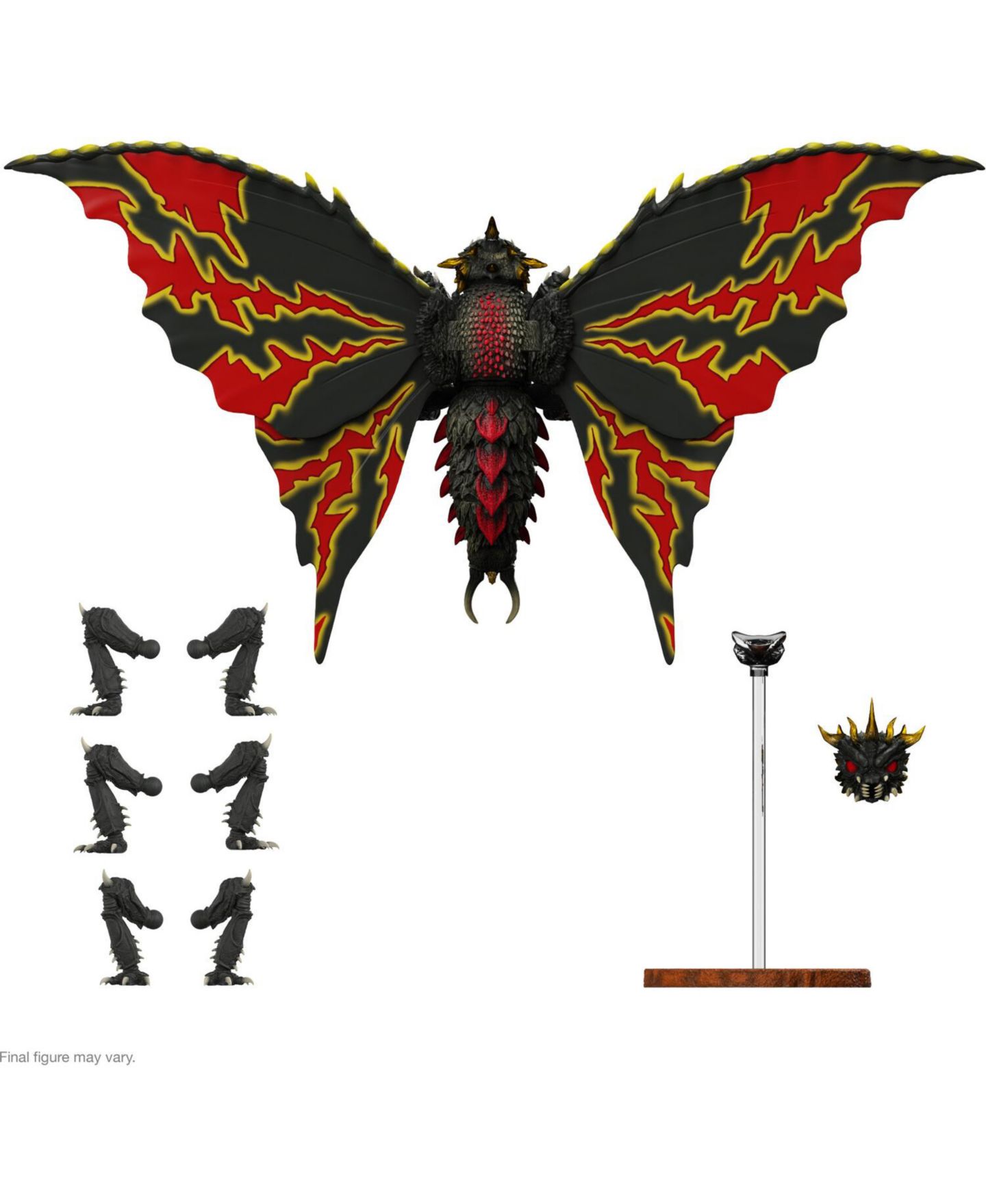 Детская фигурка Super7 Toho Ultimates! Battra 5.6" Articulated Interchangeable-Parts Action Figure, Ages 14+, цвет: Open Miscellaneous — фото 1