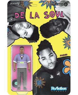 De La Soul Maseo Mason 3.75" Collectible Articulated Action Figure, Ages 14+