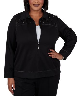 Plus Size Active Short Jacket