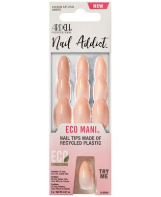 Nail Addict Eco Mani Press-On Nails, French Natural Ombre