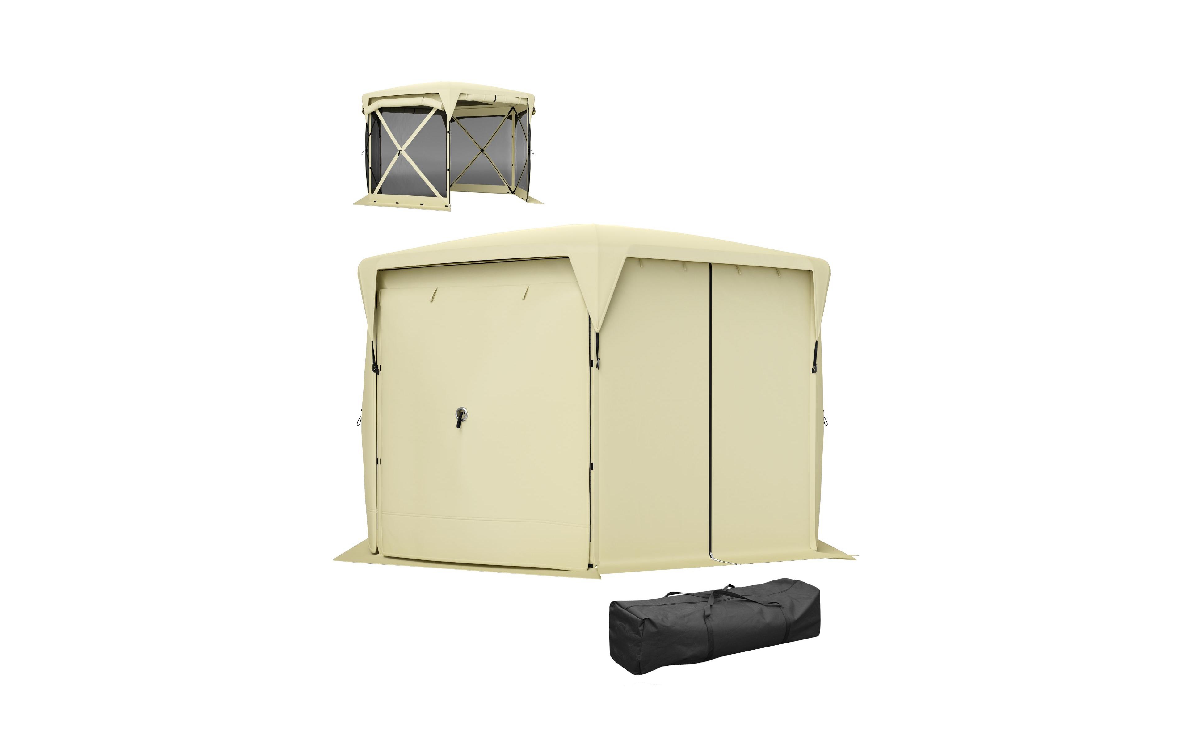Sevorley Outdoor Canopy Shelter, Pop-Up Setup, 11 x 11 ft for Camping