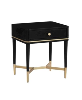 Nightstand with Soft-Close Drawers and Modern Style