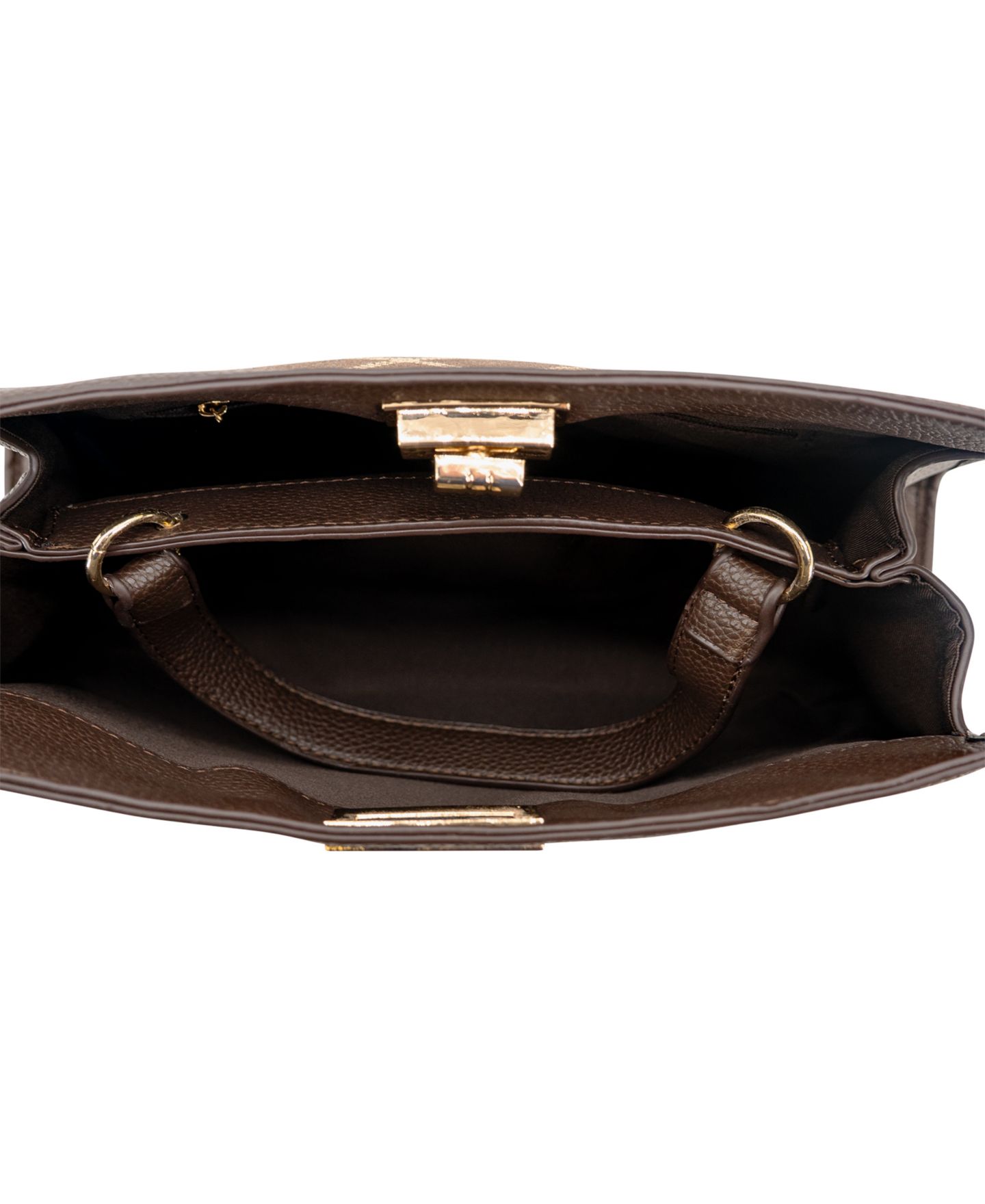 Женская сумка LIKE DREAMS Zola Adjustable Medium Satchel Handbag, цвет: Тёмный коричневый — фото 4