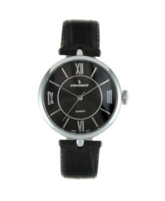 Women's 38mm Watch T-Bar Dress Leather Strap