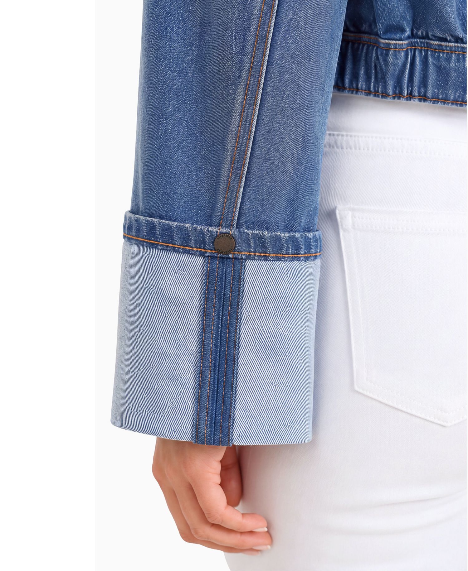 Women's Mirela Cropped-Denim Jacket
