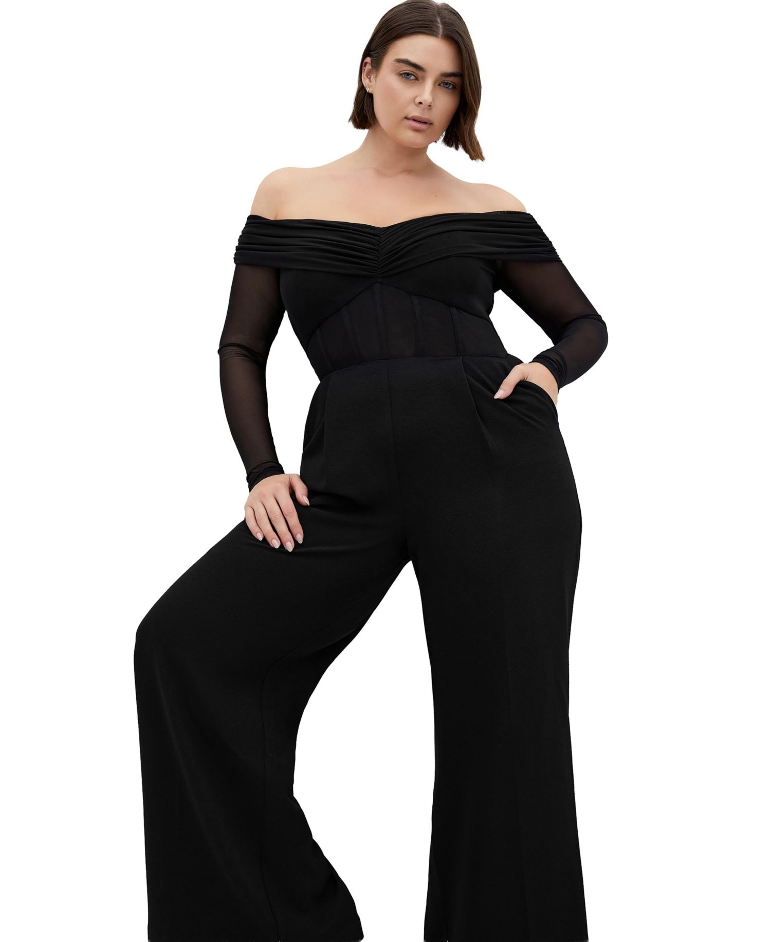 Women's Lana Off Shoulder Jumpsuit
