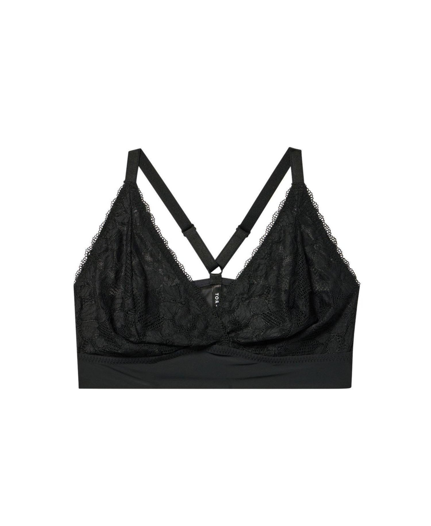 Plus Size Ava Lace Unlined Racerback Bralette