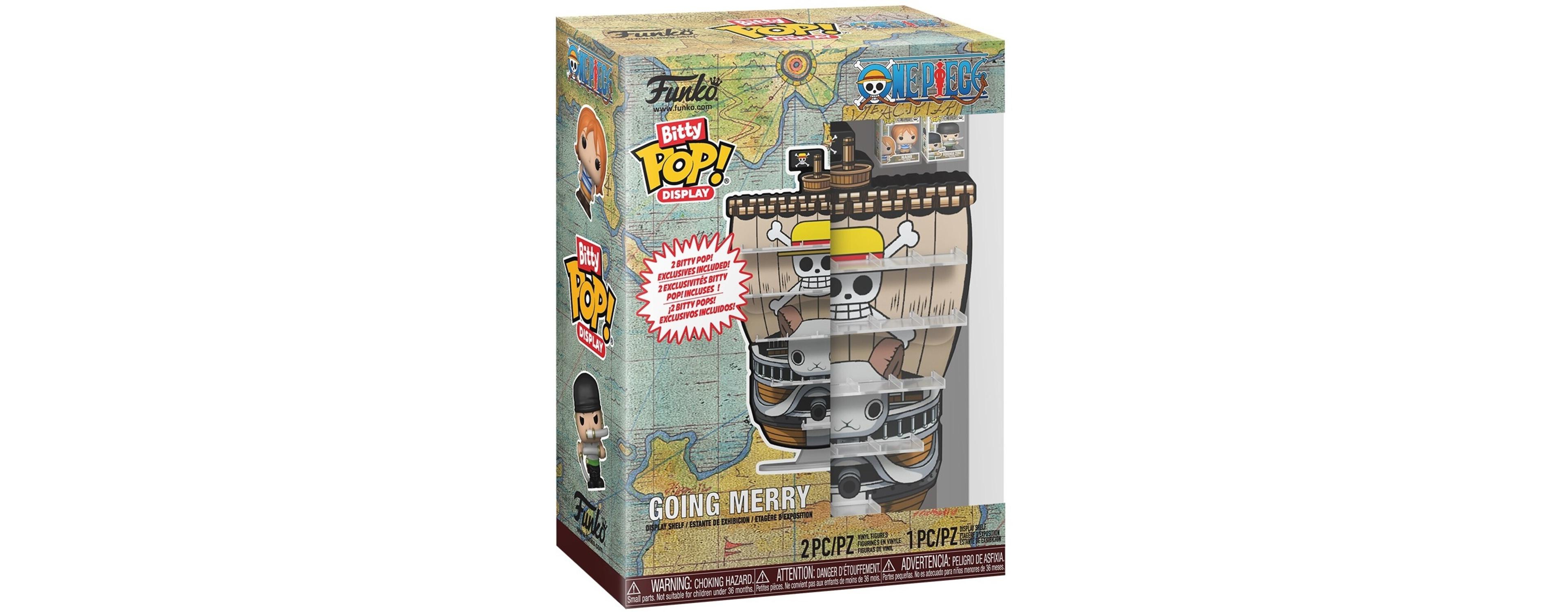 Funko Bitty Pop! One Piece Going Merry Display 3-Piece Set, Ages 3+