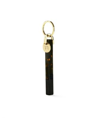 Handmade Gold-Tone Bar Keychain