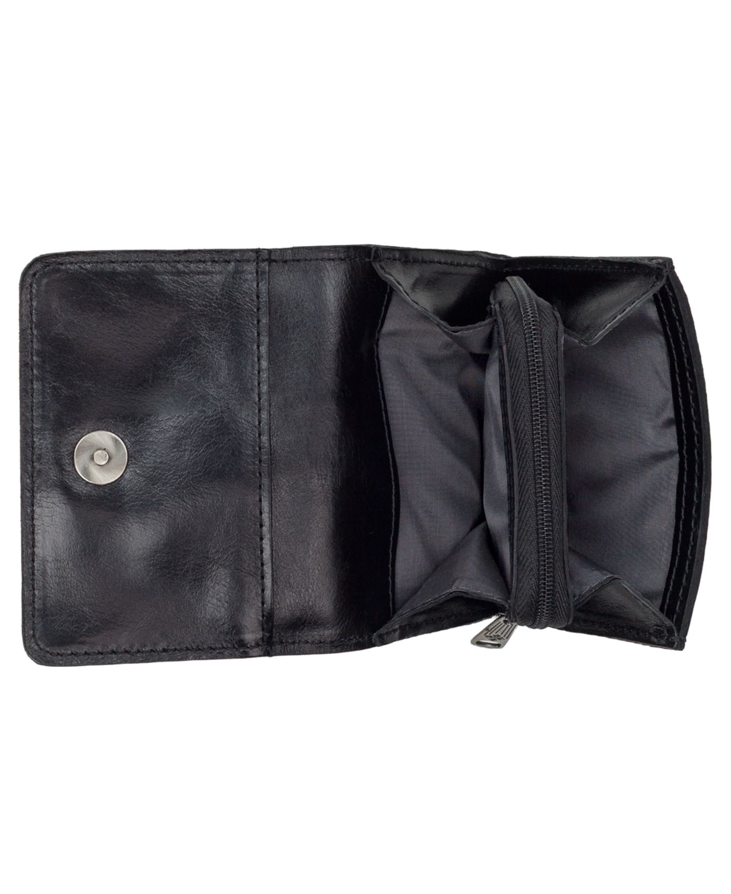Verla Boxed Full Grain Leather Trifold Wallet