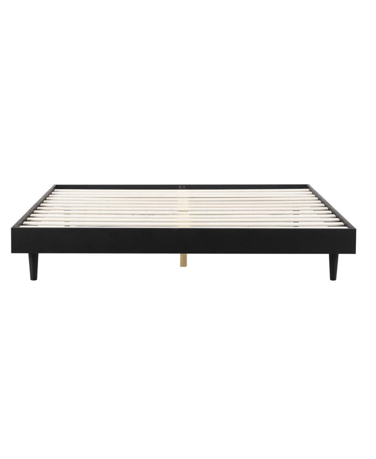 Slickblue Modern Platform Bed Frame with Mid-Century Style for Bedroom