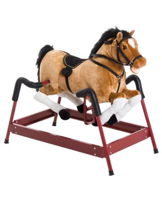 Plush Rocking Ride-On Toy, Ages 3+