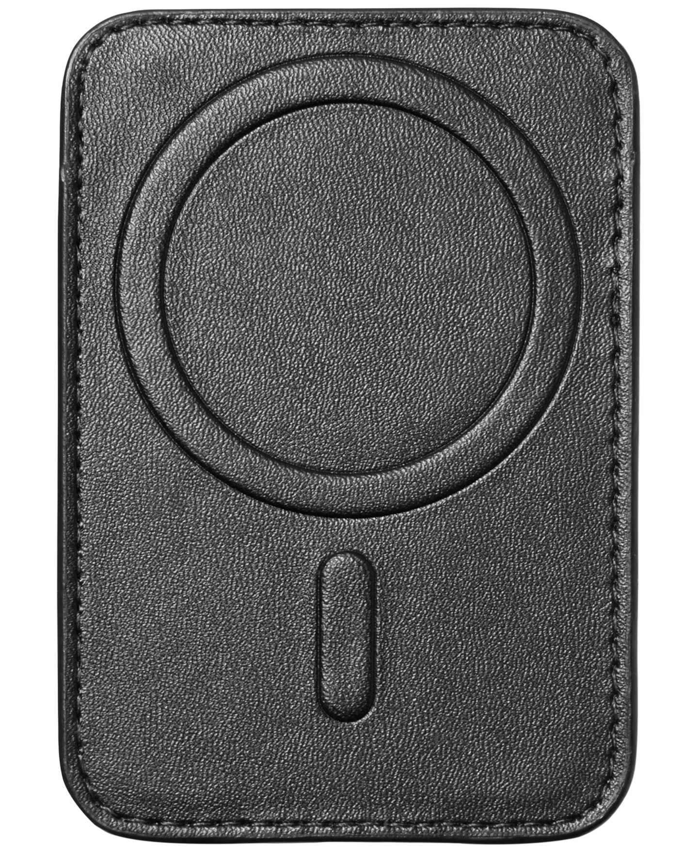 Мужской кошелёк Michael Kors Hudson MagSafe Signature Logo Wallet, цвет: Чёрный — фото 2