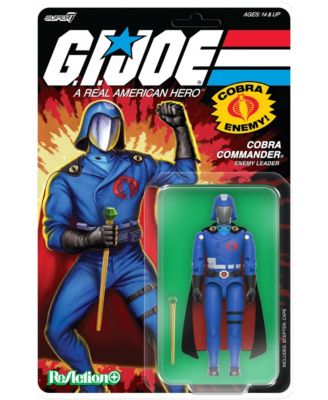 Cobra Commander ReAction+ Movie 3.75" Action Figure, 14+
