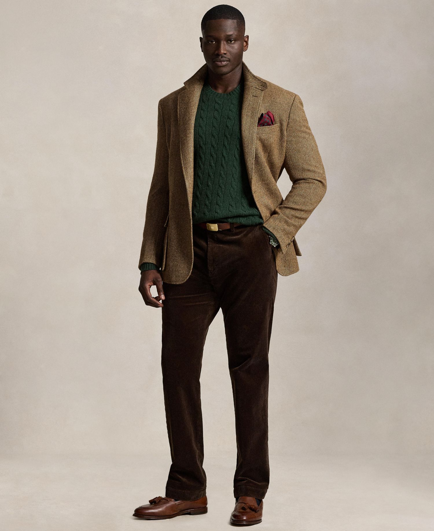 Men's Cable-Knit Sweater