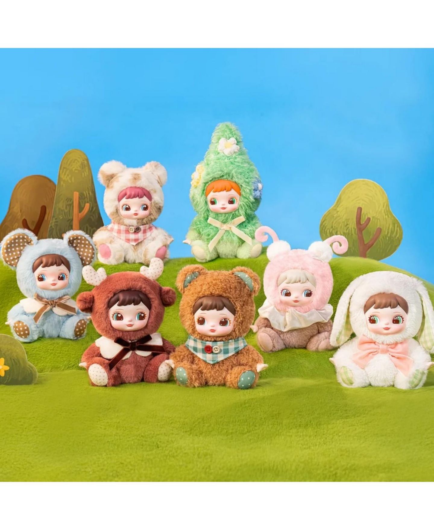Детская мягкая игрушка Robotime Bear Blind Box 7" Plush — фото 6