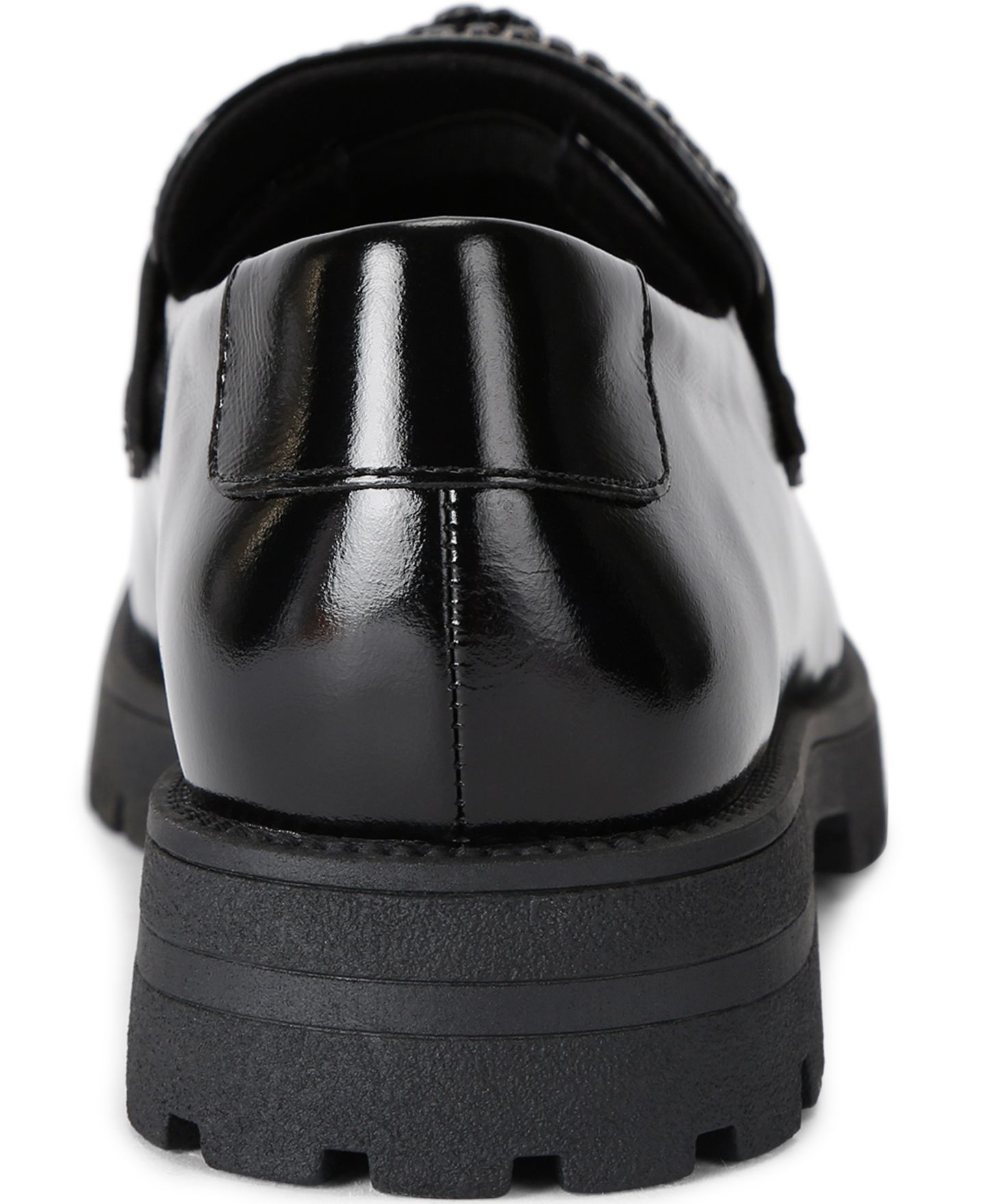 Женские лоферы Kurt Geiger London Eagle с кристаллами без застёжки, цвет: Чёрный — фото 3