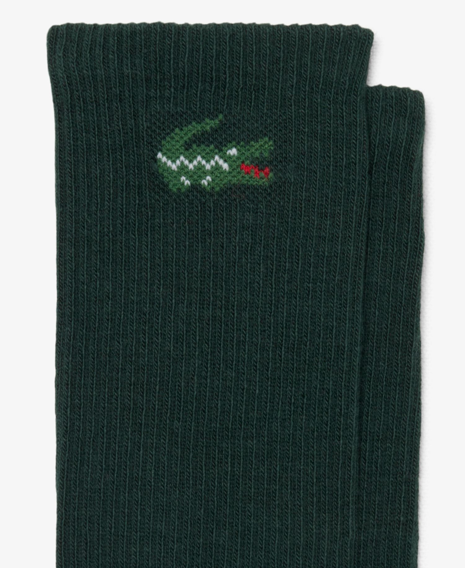 Men's Ribbed Cotton-Blend Crew Socks, 6-Pack