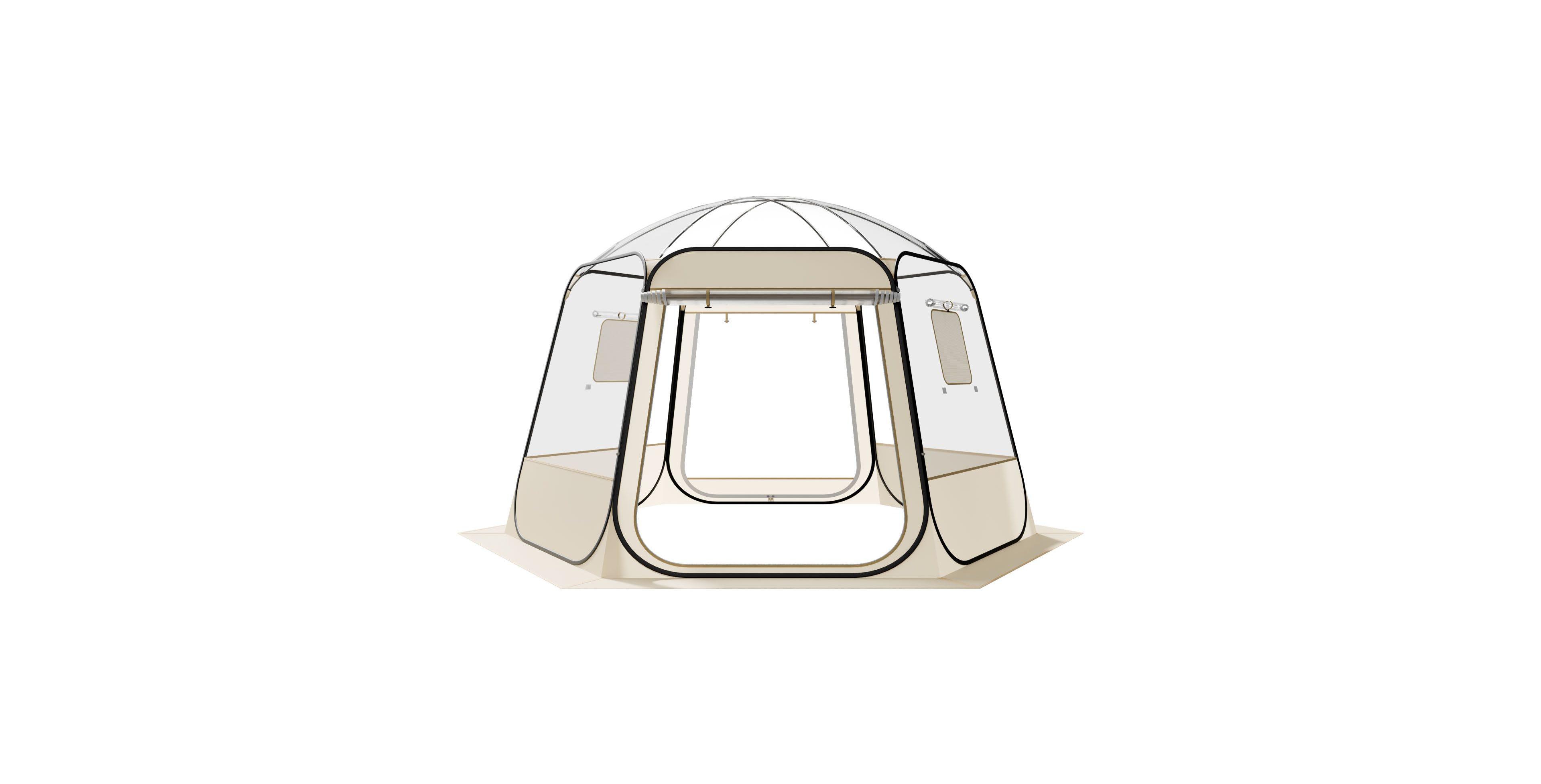 Sevorley Camping Tent, Pop-Up Setup, 8-10 Person, 11 x 10.2 ft for Camping, Travel and Outdoor Activities
