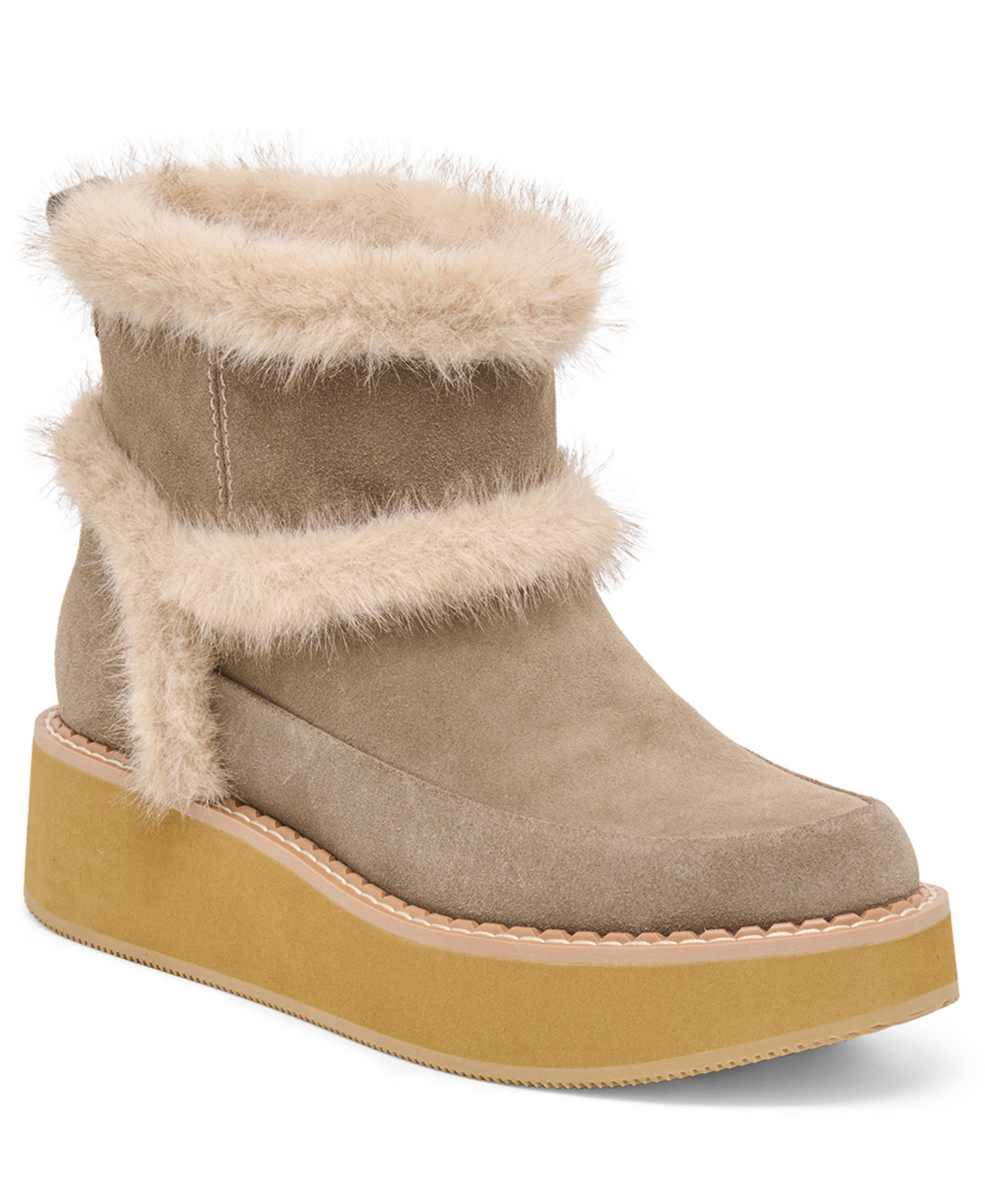 Dolce Vita Women's Pixie Plush H2O Cold Weather Suede Boots