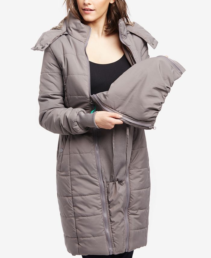 Motherhood Maternity Quilted Puffer Coat Macy's