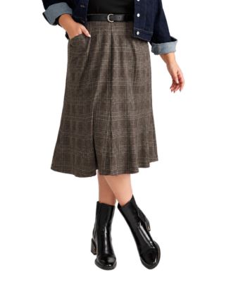 Plus Size Carla Ponte Skirt