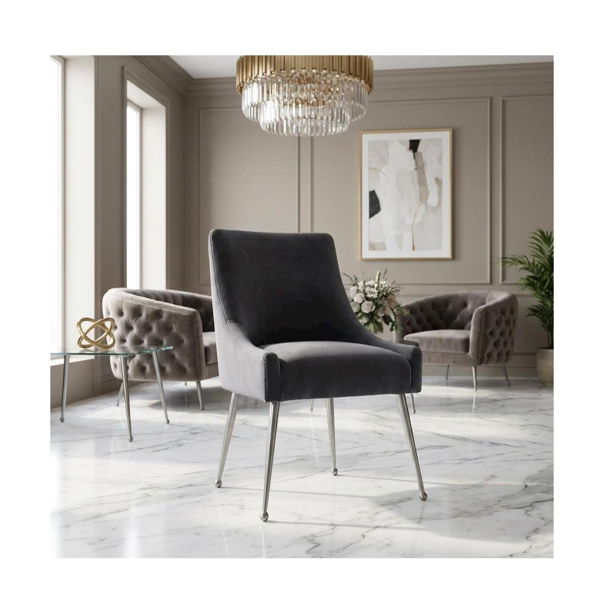 Starlight Canyon Home Velvet Upholstered Dining Chair with Legs for Kitchen and Dining