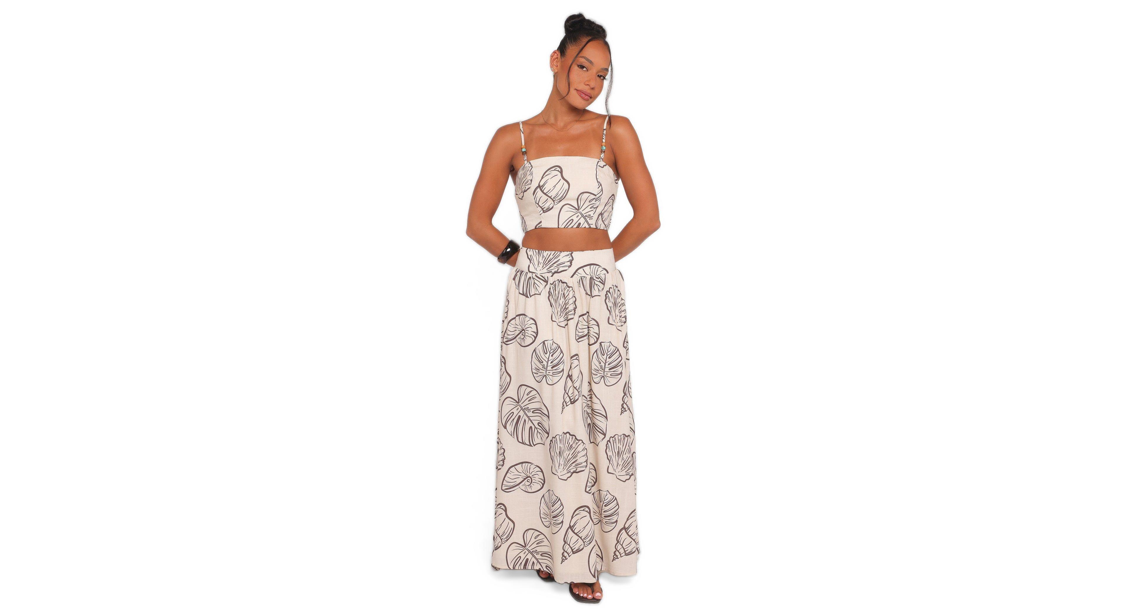 Petal and Pup Women's Kristy Maxi Skirt Set