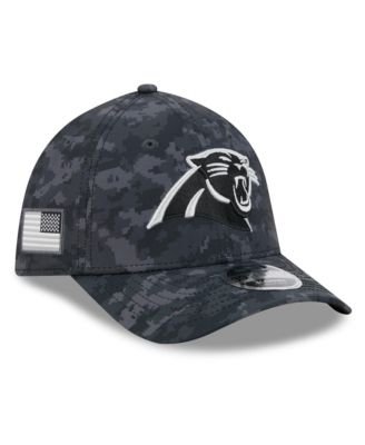 Men's Black Carolina Panthers 2026 Salute to Service 39THIRTY Flex Hat