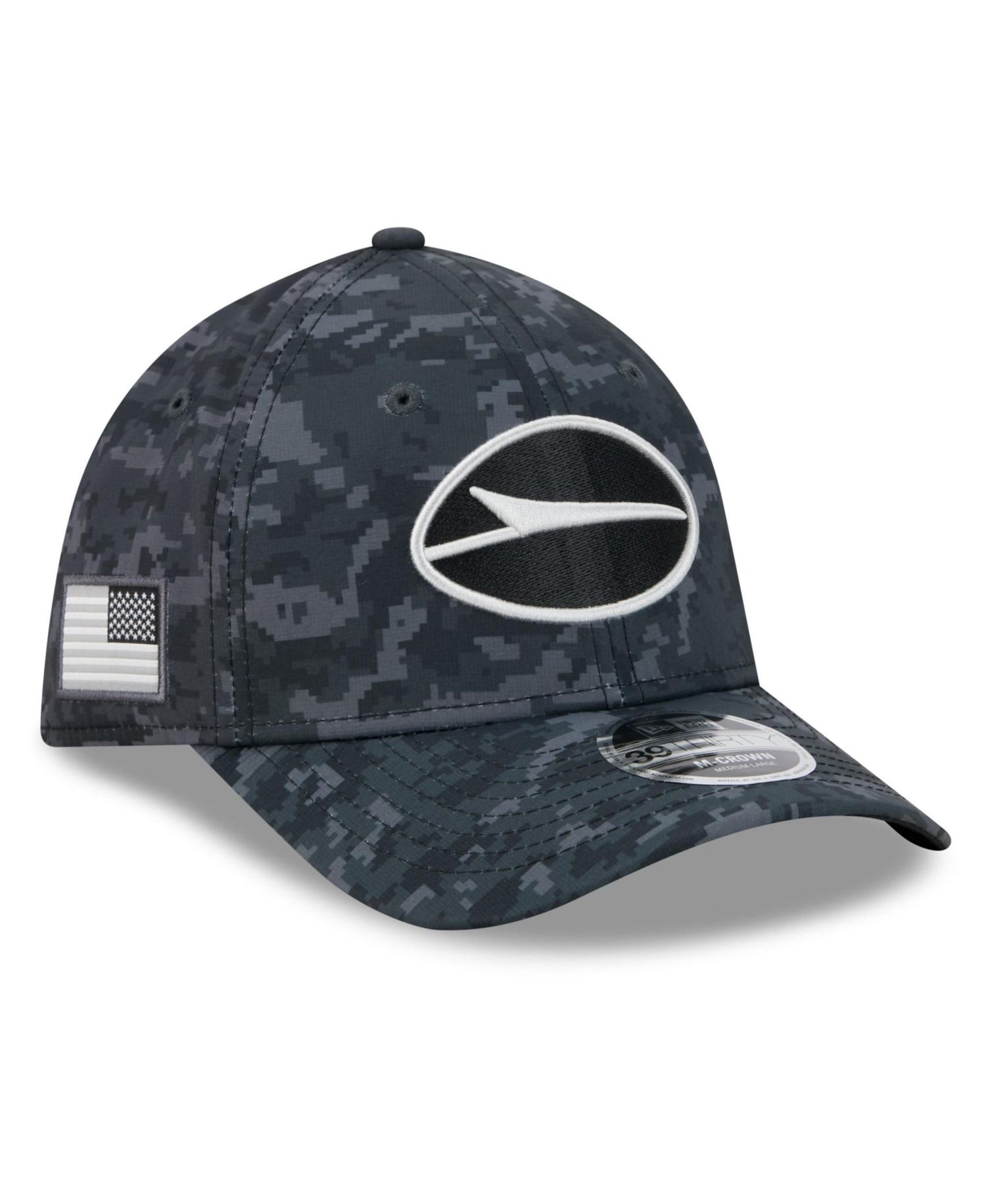 Men's Black New York Jets 2026 Salute to Service 39THIRTY Flex Hat