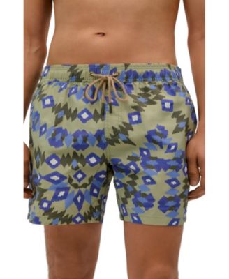 Men's Ikat Lined Swim Trunks