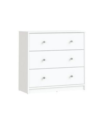 3 Drawer Nightstand - Large Bedside Dresser for Stylish Storage