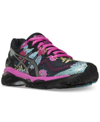 asics floral running shoes