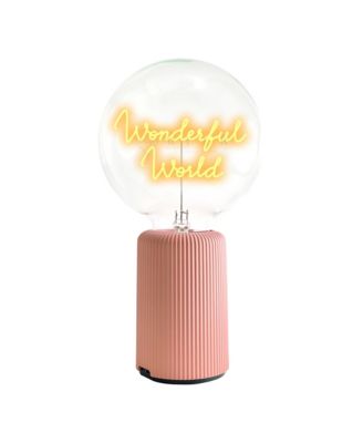 Bulb Wonderful World Portable Pop Nomad with Base Table Lamp
