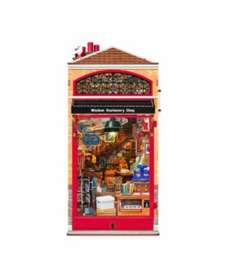 Wisdom Stationery Shop 472-Piece 3D Wooden Puzzle Building Kit, Ages 14+